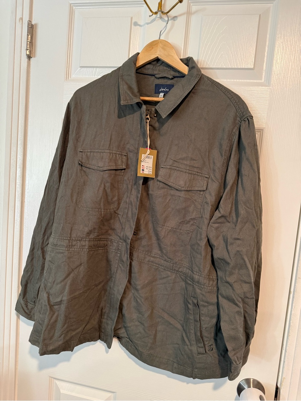 Joules Olive Green Utility Jacket - Women's